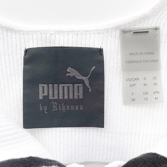 FENTY X PUMA Rihanna Lace Up Crop Top - Picture 5 of 14